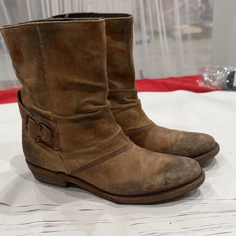 Liberty Brown Ankle Boots